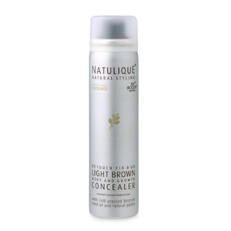 NATULIQUE - KRYCÍ KOREKTOR BLEDOHNEDÝ - 75ml - NATULIQUE LIGHT BROWN ROOT CONCEALER